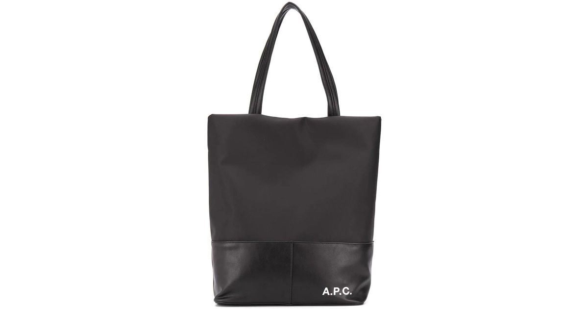 A.P.C. Cabas Camden in Black | Lyst