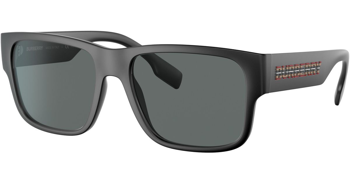 Burberry Sunglass Be4358 Knight in Black for Men | Lyst