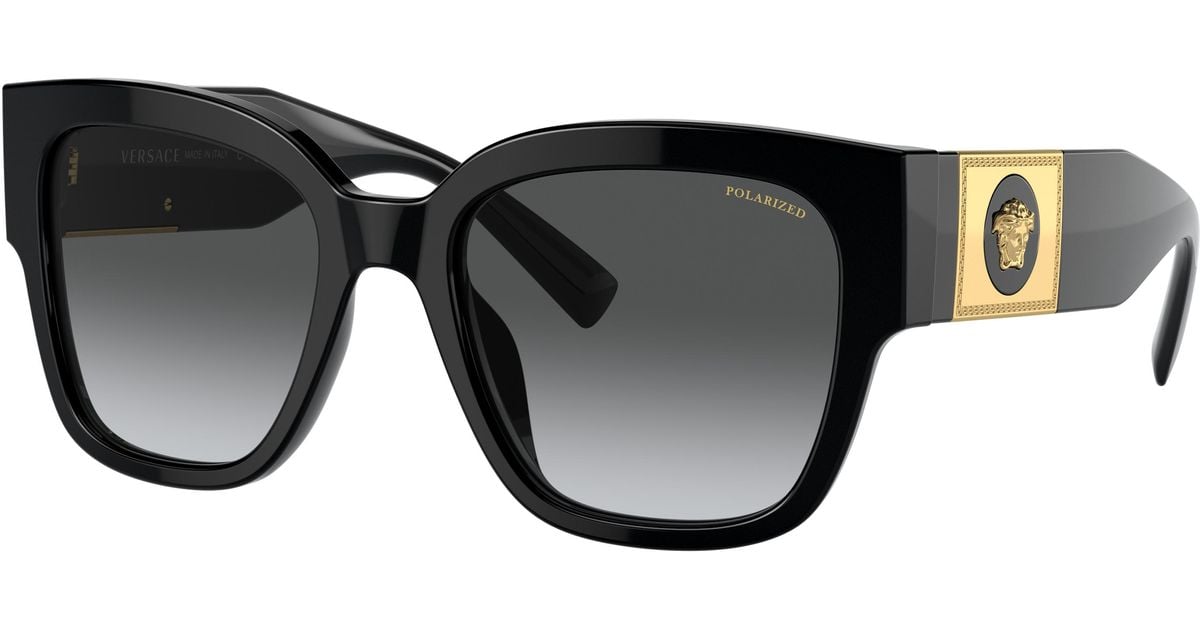 Versace Sunglass Ve4437u in Black Lyst
