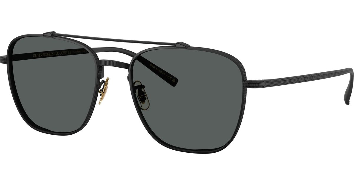Shellavison Oliver Peoples Sunglass Ov1349st Avison in Black for Men | Lyst UK