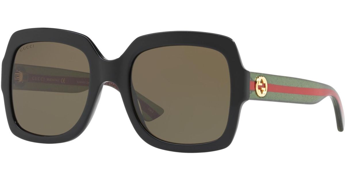 Gucci Sunglasses gg0036sn in Green Lyst
