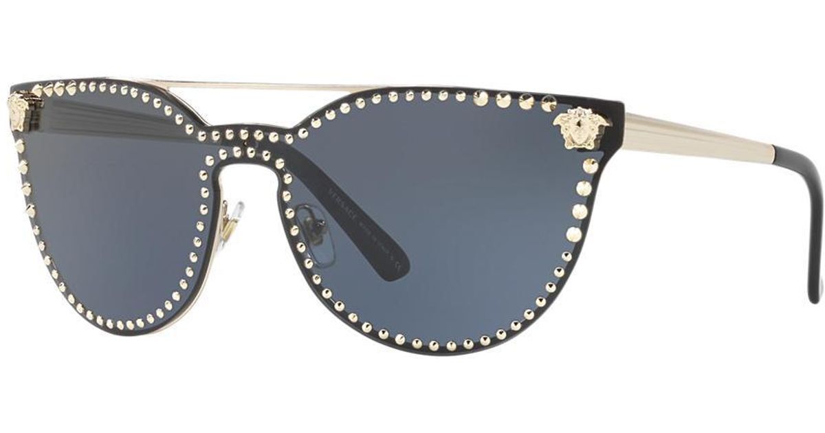 versace flat top sunglasses