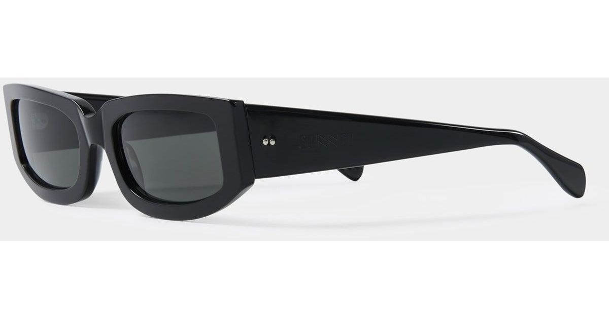 Sunnei Women's Prototipo 1.1 Sunglasses / Black