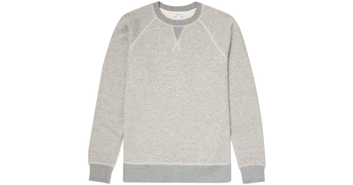 japanese loopwheel sweatshirt