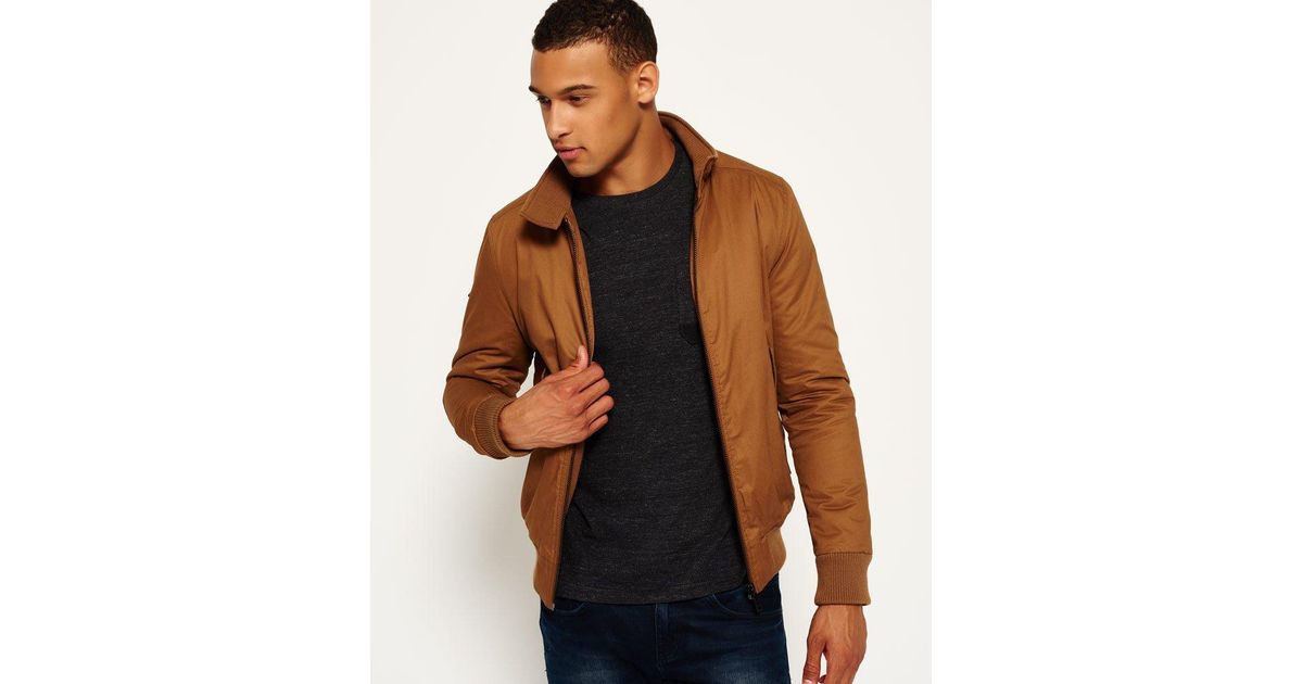 superdry mens winter longhorn harrington jacket