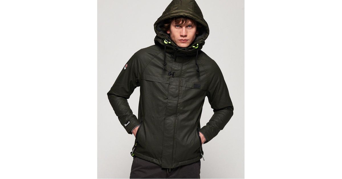 superdry double atlantic jacket navy