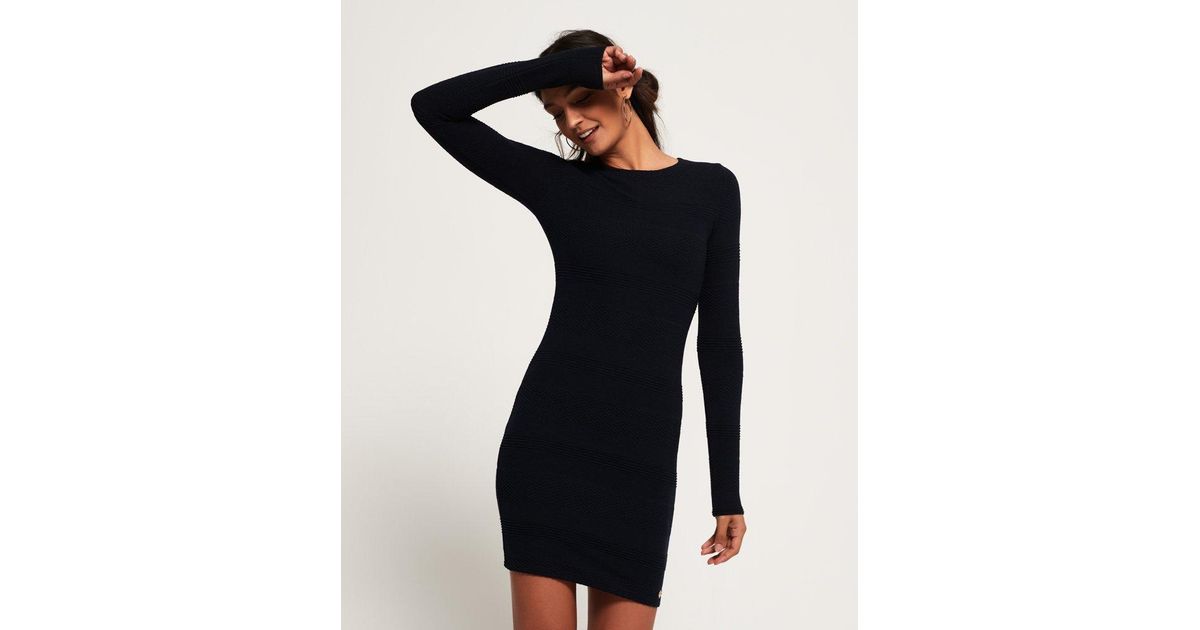 superdry aria bodycon dress