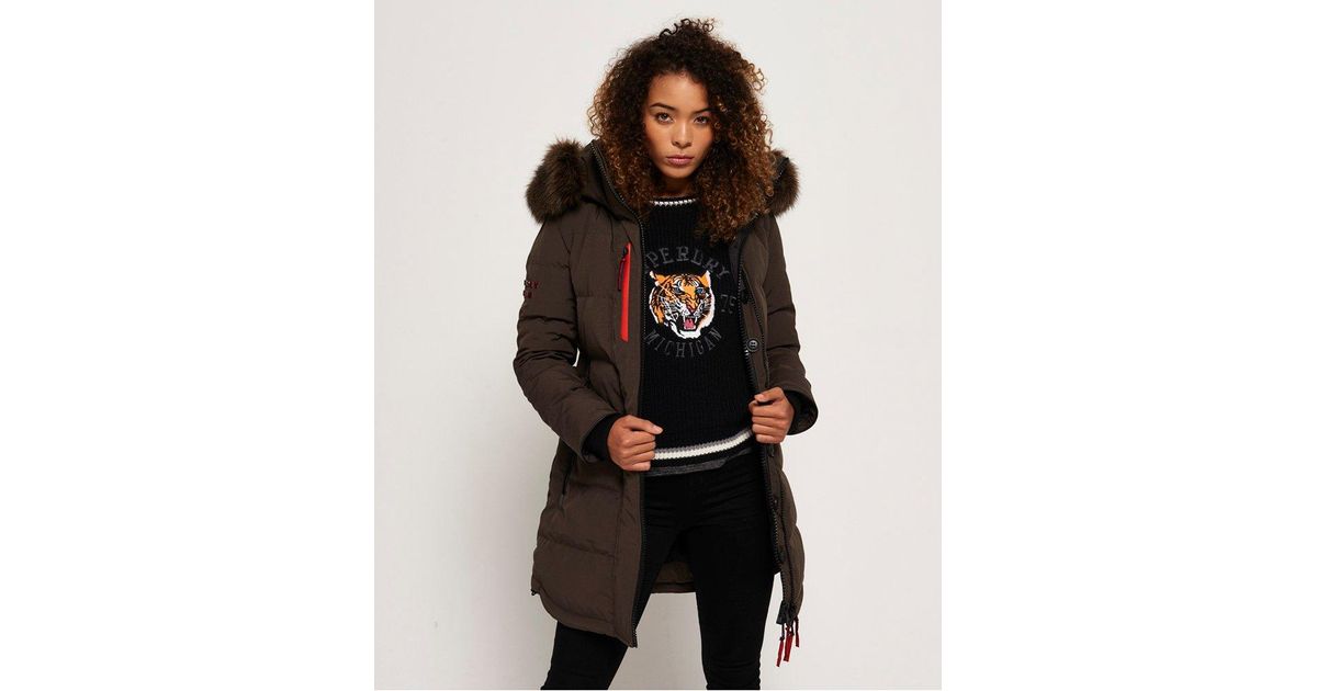 premium down classic rescue parka jacket