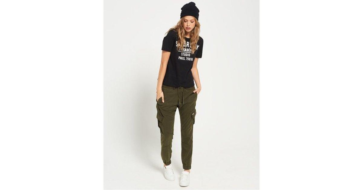 superdry desert cargo joggers