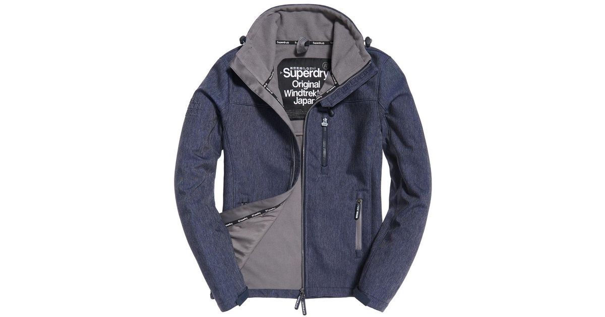 superdry windtrekker indigo grit