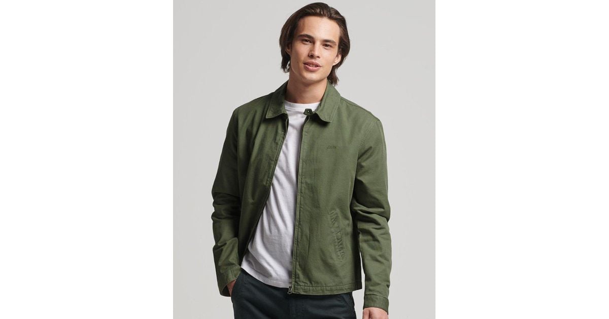 Superdry Classic Harrington Jacket - Men's Mens Jackets