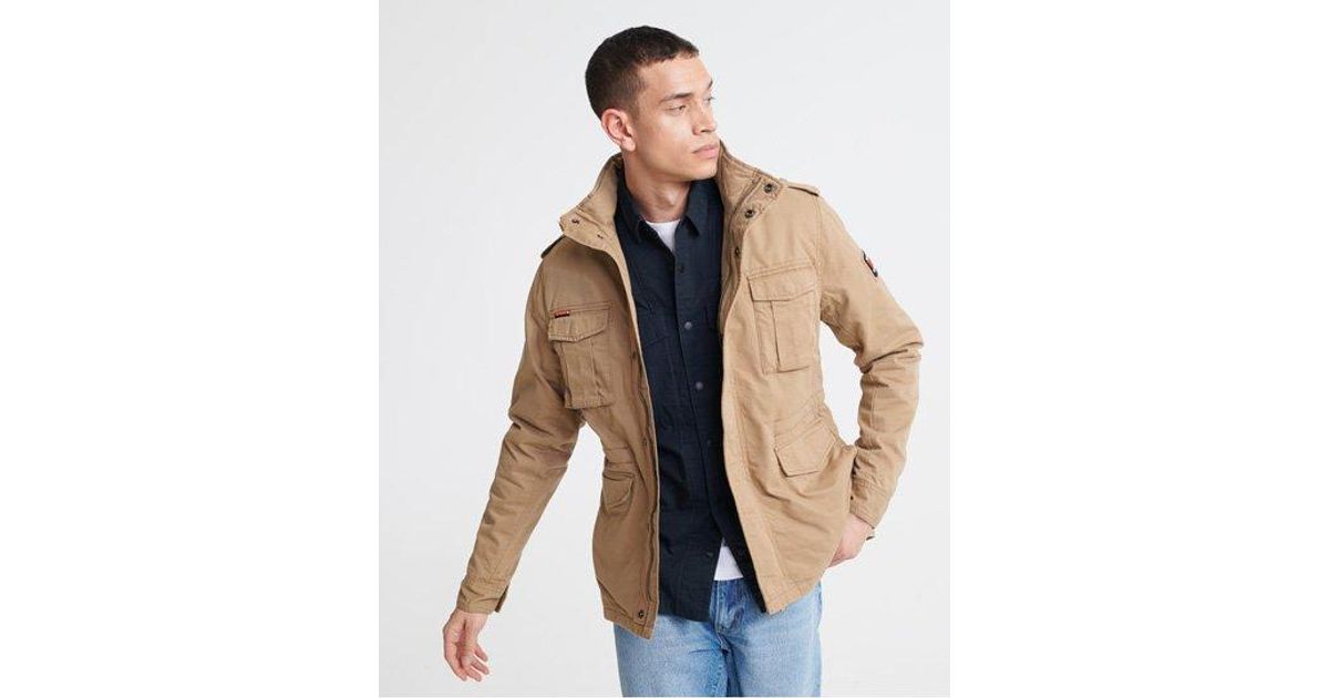 superdry tan jacket