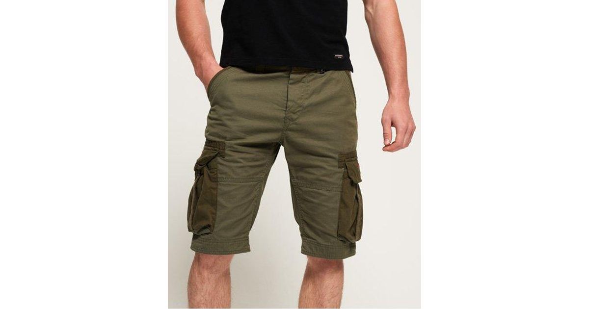 Superdry Core Cargo Lite Shorts Green / Drab Mix for Men | Lyst