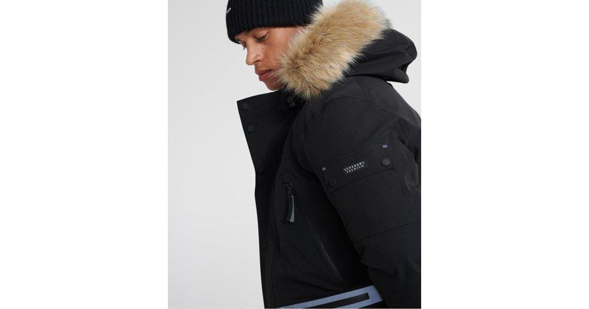 superdry waterproof premium ultimate down parka