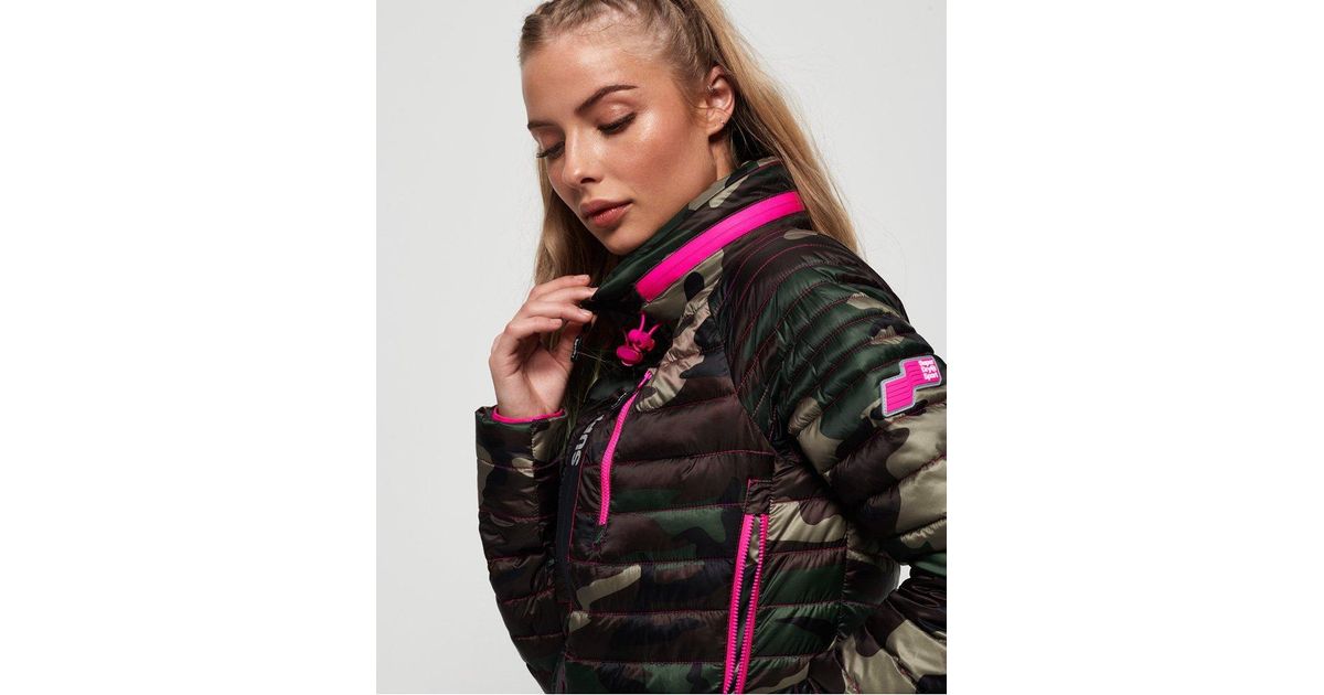 Superdry power pop deals camo jacket