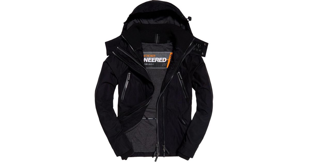 superdry microfibre wind attacker