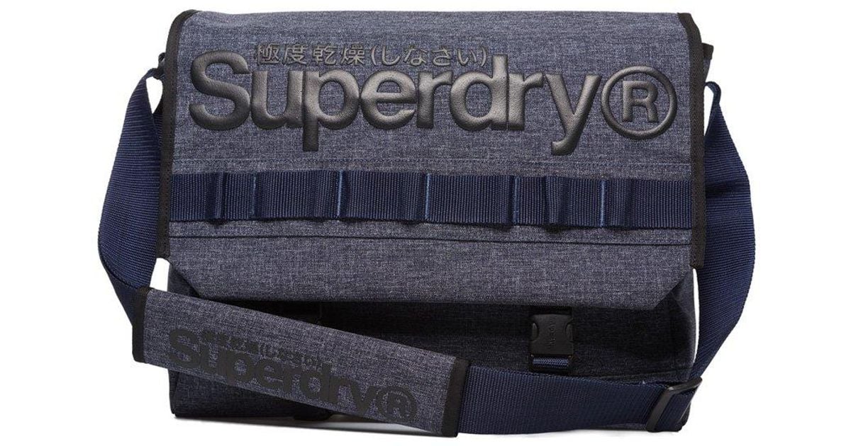 superdry merchant messenger bag