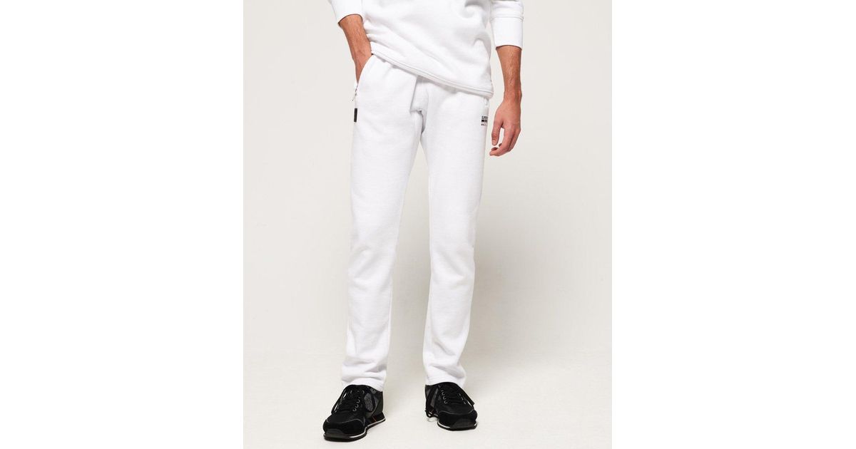 superdry black label edition joggers