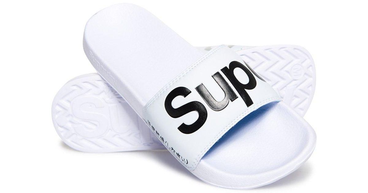 superdry poolside flip flops