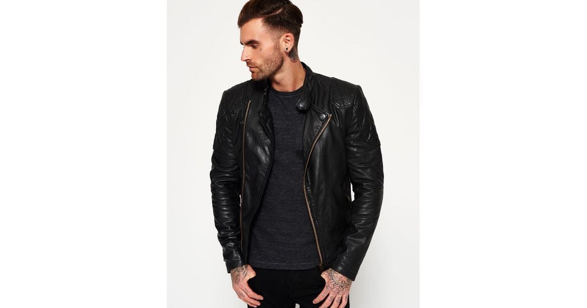 endurance indy custom leather jacket