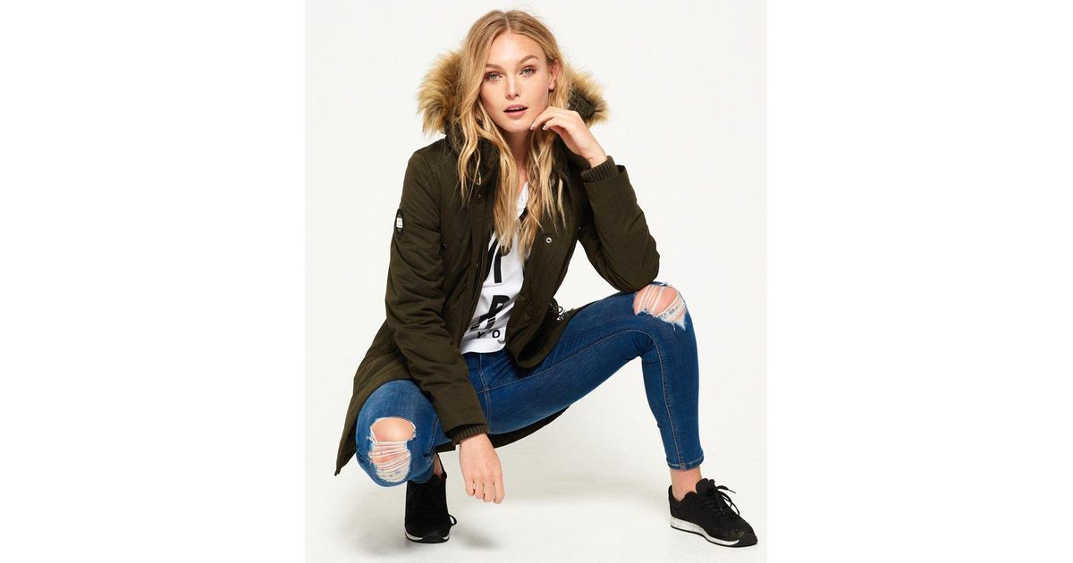 new model microfibre parka jacket