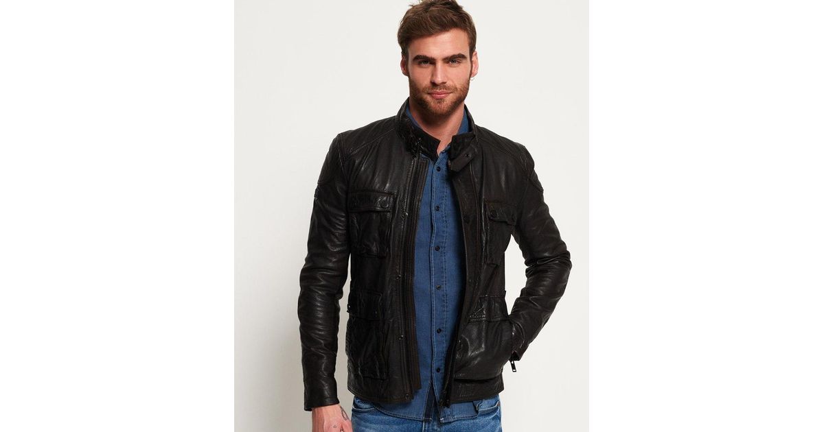 leather rotor jacket