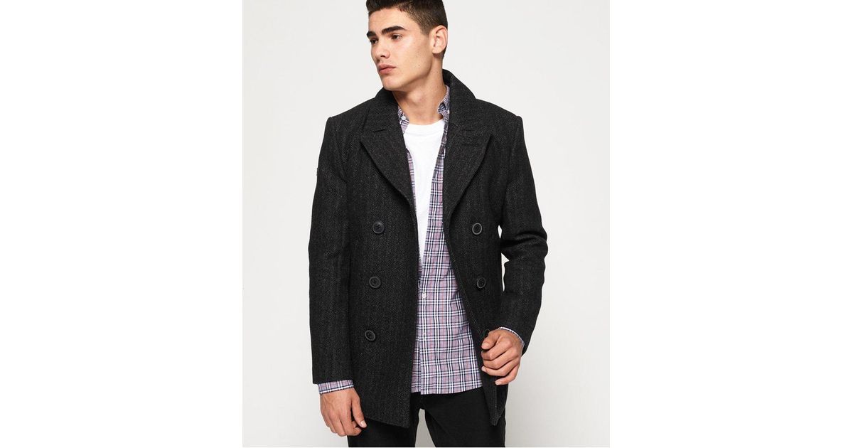 superdry peacoat grey