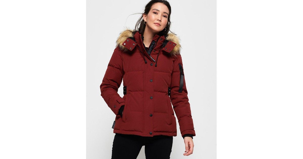 plus size superdry coats