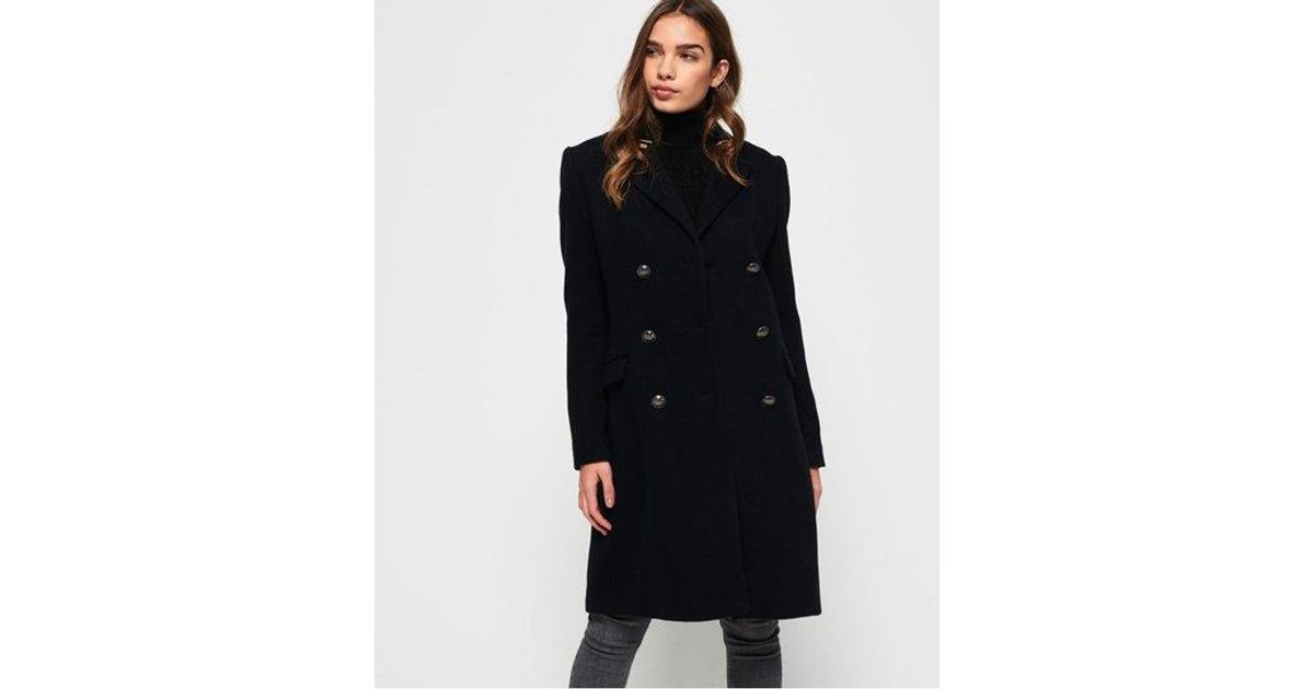 duchess long wool coat