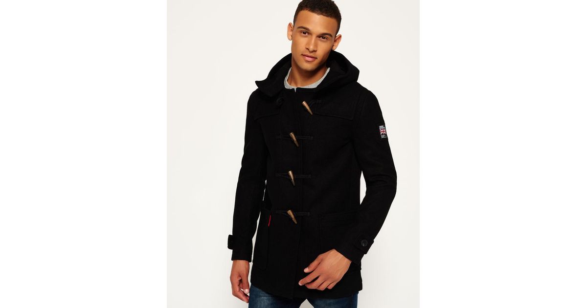 superdry duffle coat
