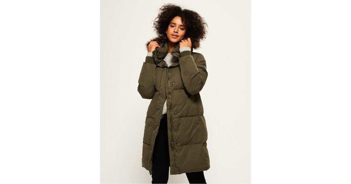 cocoon superdry coat