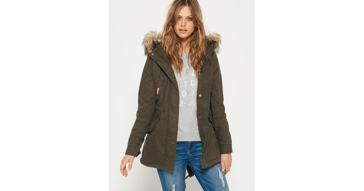 heavy weather rookie fishtail parka coat