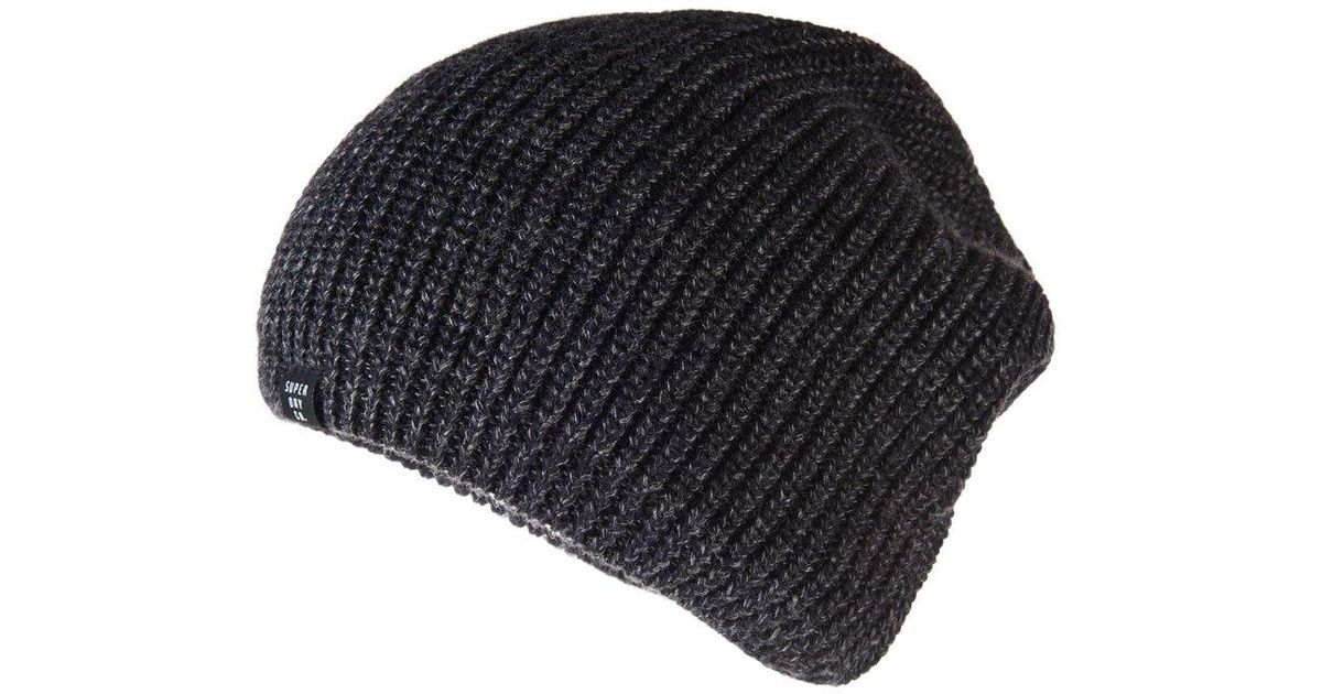 superdry slouch beanie