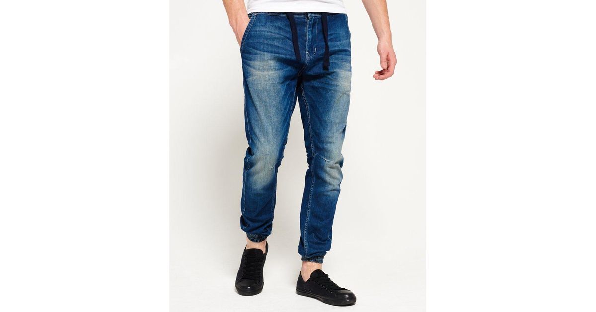 superdry drawstring jeans