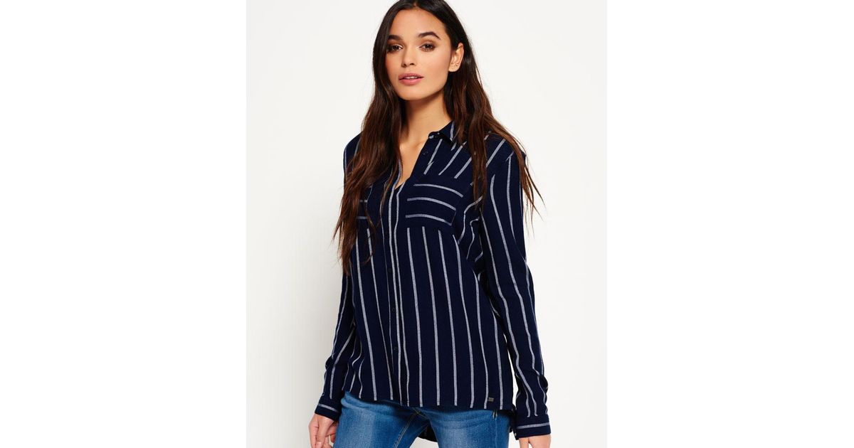 Superdry Womens Sailor Boyfriend Shirt