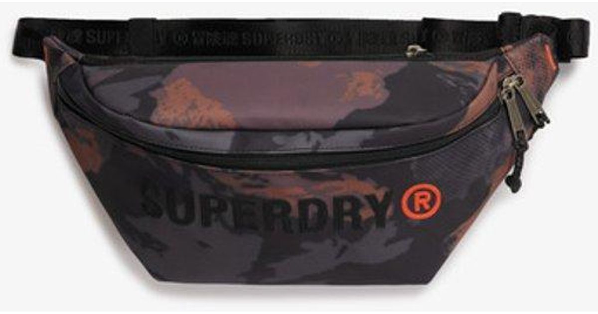 Superdry Tarp Core Bumbag in Black | Lyst UK