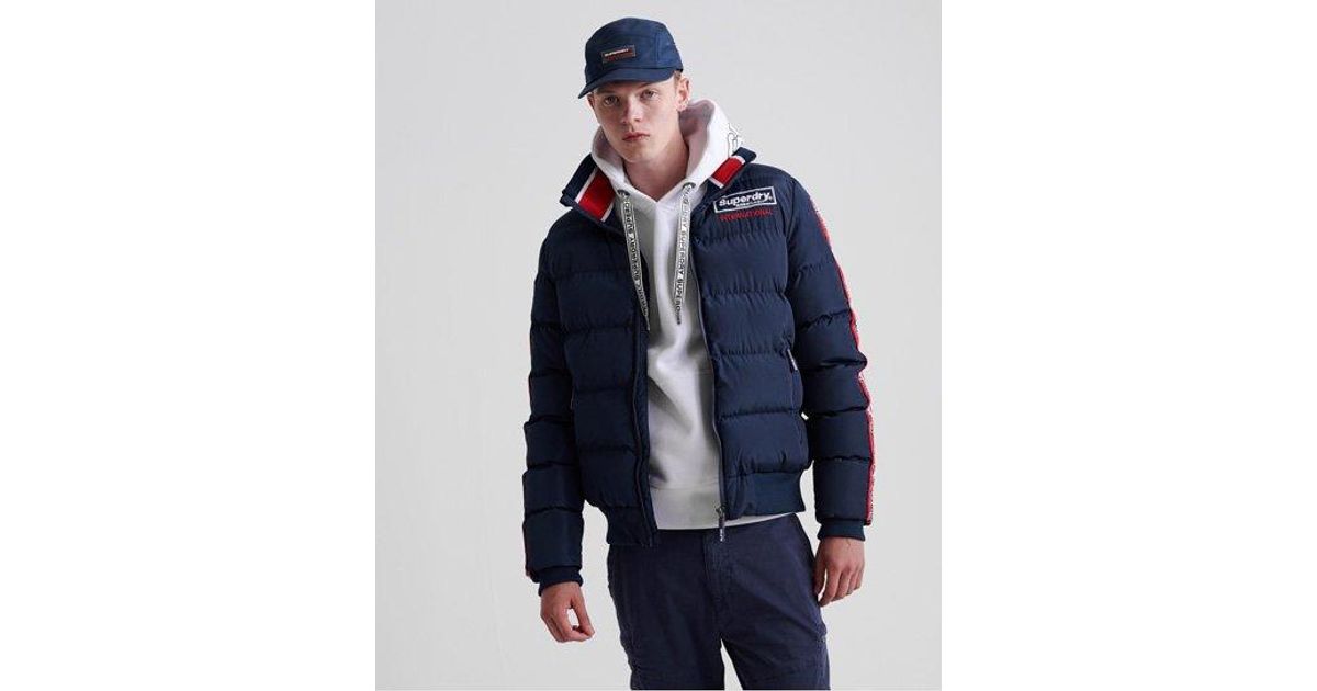 Superdry icon sports puffer jacket hotsell