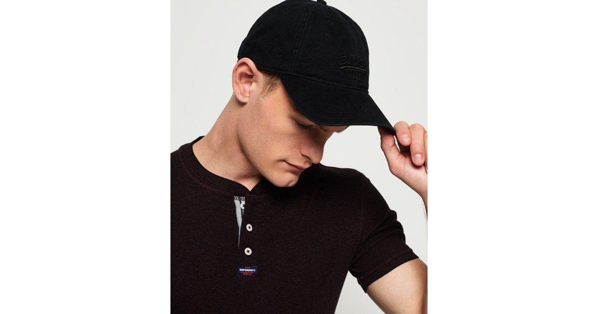 Superdry Orange Label Twill Cap in 