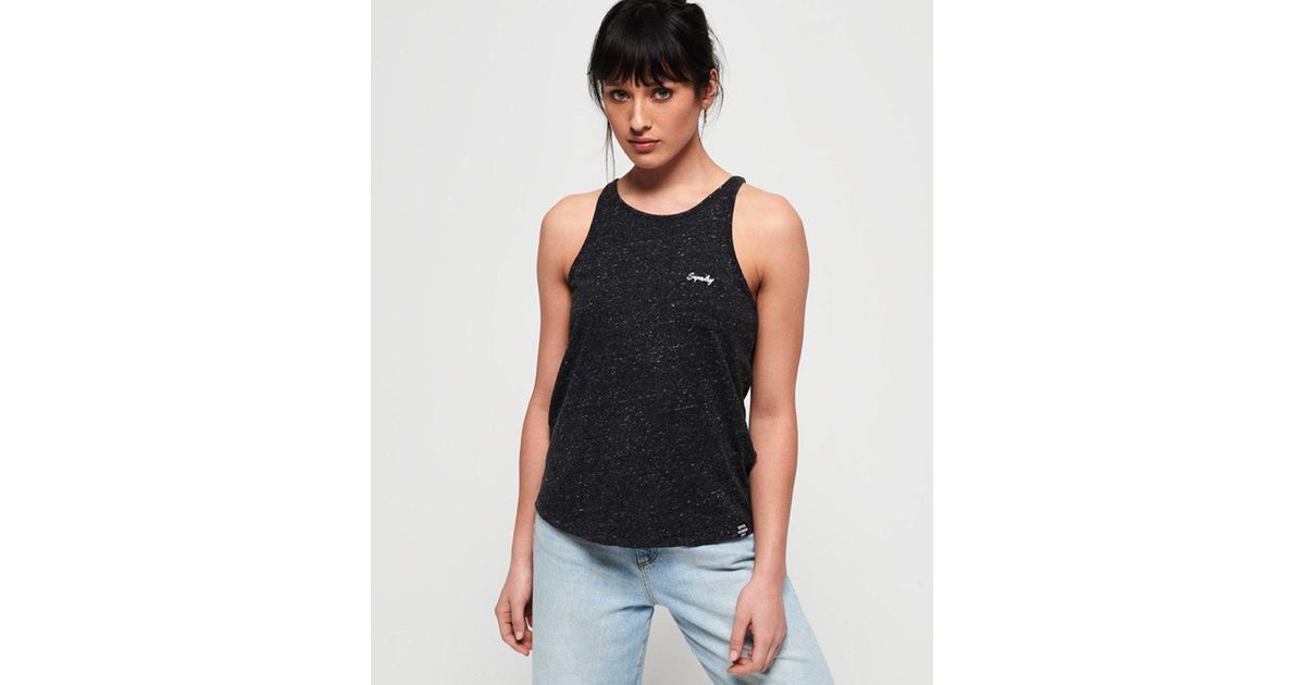 Superdry Womens Orange Label Essential Tank Top