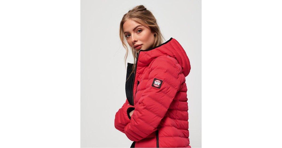 contak down stretch jacket