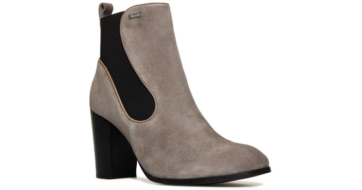 superdry fleur heel chelsea ankle boot