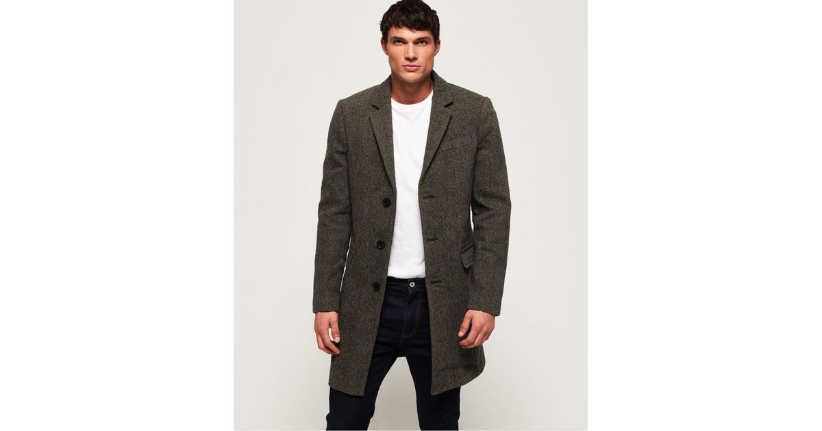 superdry camden overcoat