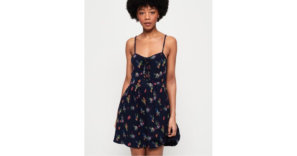 hobbs navy ellison dress