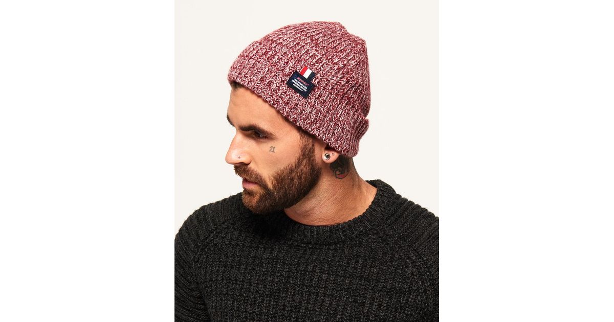 superdry stockholm beanie