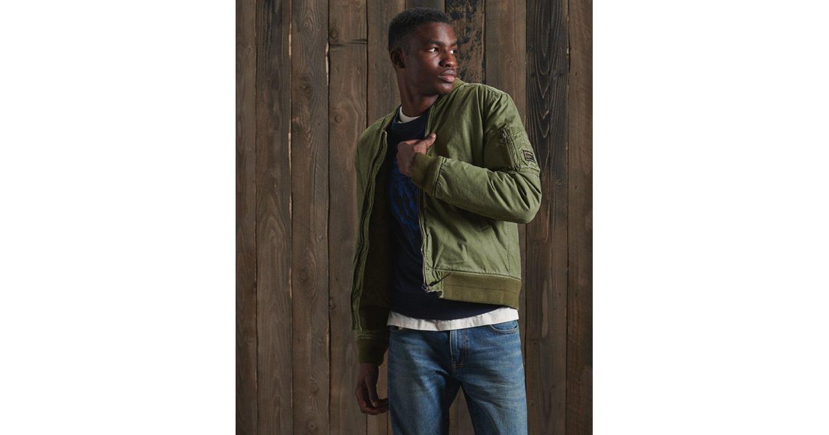 Superdry Field Tank Jacket Green / Army 
