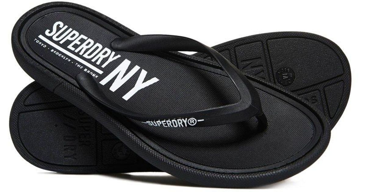 superdry poolside flip flops