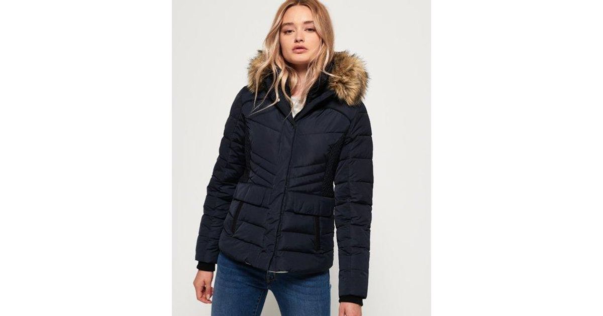 glacier biker jacket superdry