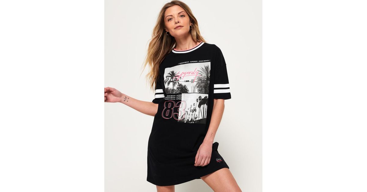 superdry t shirt dress