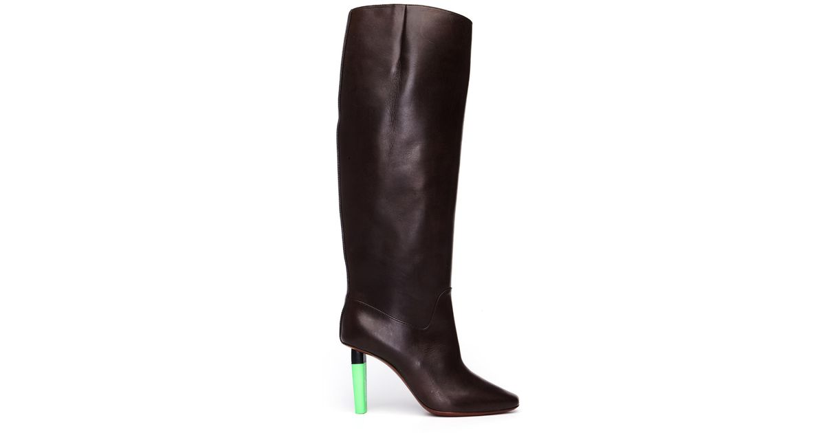 vetements highlighter heels