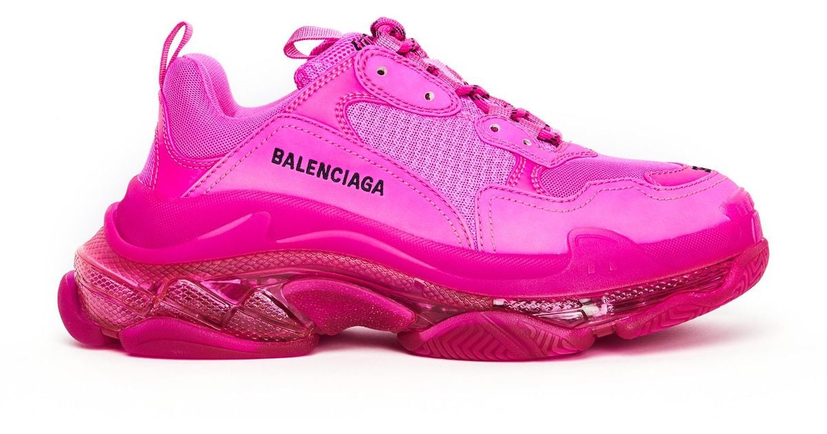 light pink balenciaga sneakers